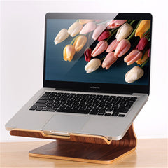 Compatible with Apple, Laptop Radiator Macbook Cooling Base Wooden Laptop Cooling Bracket