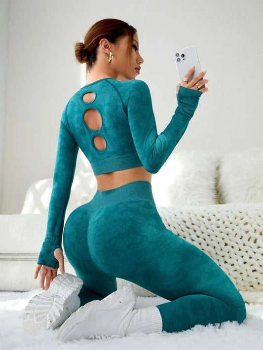Fashion Exercise Clothes Yoga Suit Women