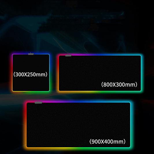 RGB Luminous Mouse Pad Oversized Gaming
