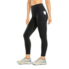 Women's Naked Feeling Workout Leggings - 23 Inches No Front Seam Yoga